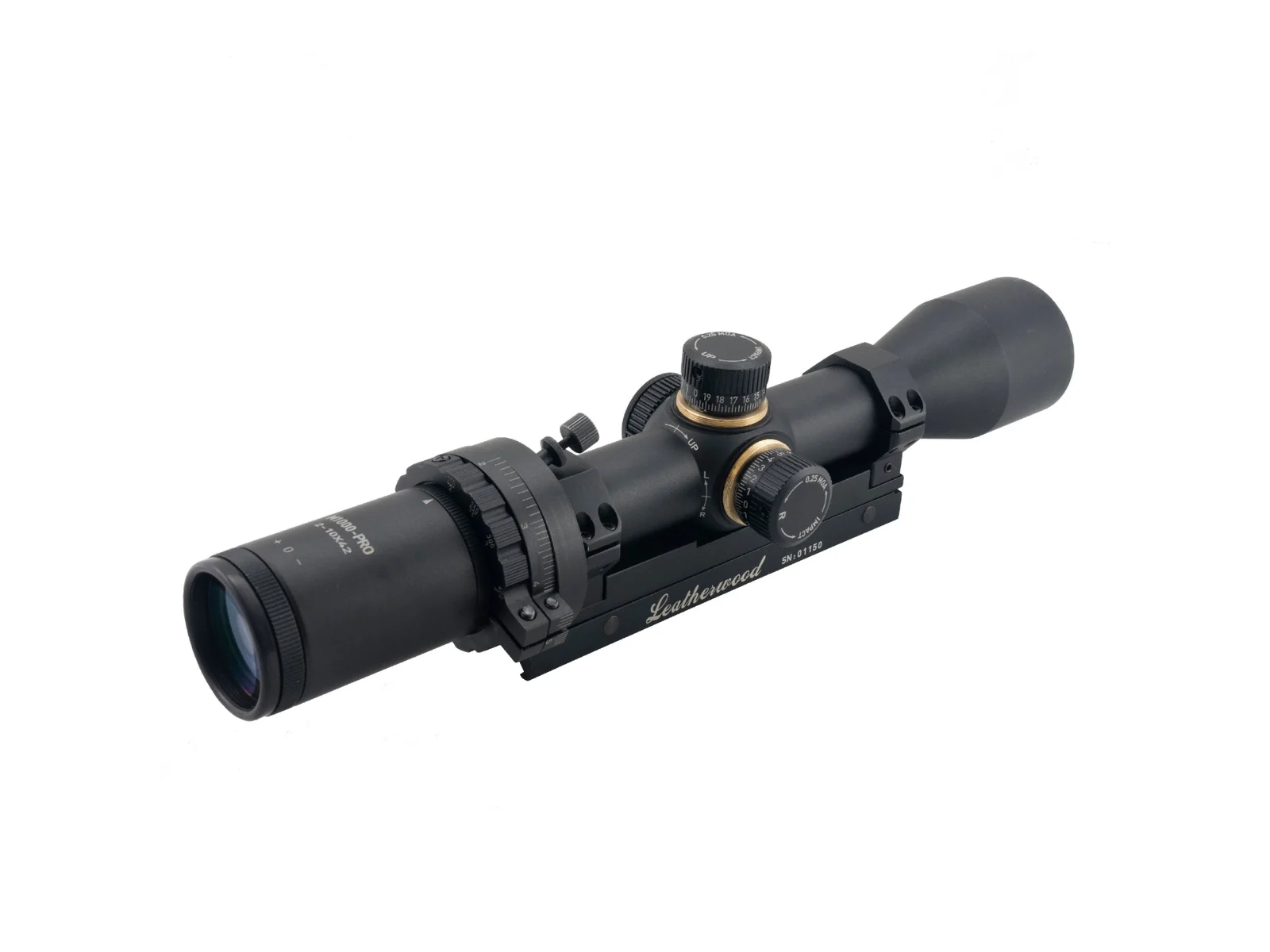 Hi-Lux ART M1000PRO 2X-10X42 Scope with Red MOA Reticle